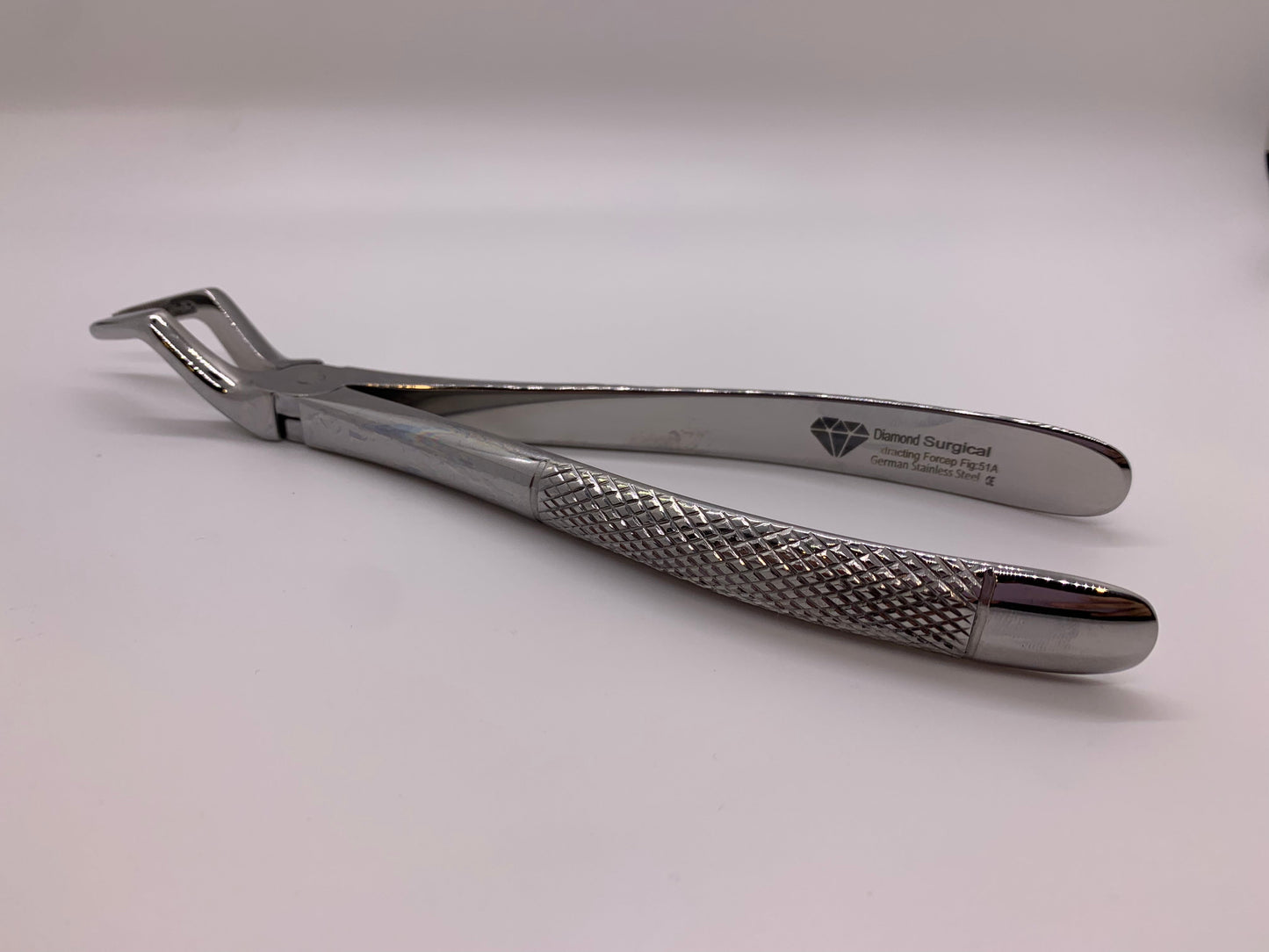 English Pattren Tooth Extracting Forcep Fig:51 With Serrated Jaws
