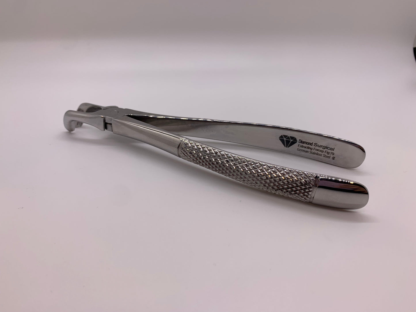 English Pattren Tooth Extracting Forcep Fig:79 With Serrated Jaws