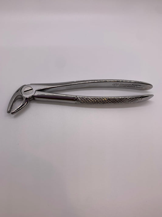 English Pattren Tooth Extracting Forcep Fig:4 With Serrated Jaws