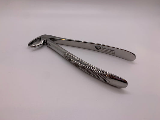English Pattren Tooth Extracting Forcep Fig:33 With Serrated Jaws